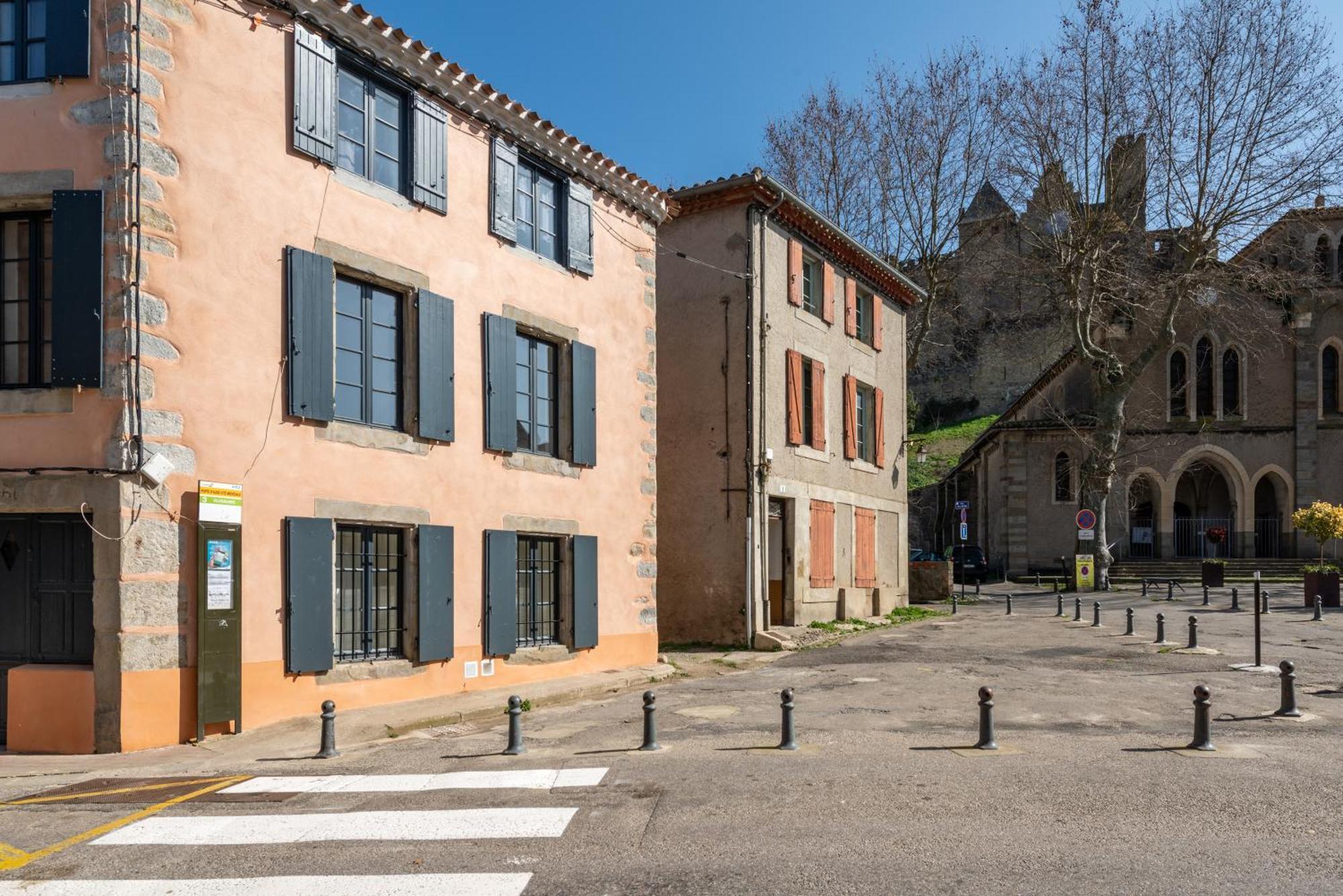 Les Gites De Laure - L'Or Blanc, Appartement Avec Vue Sur Le Chateau, Climatisation, Netflix, A 160 M De La Cite Medievale カルカソンヌ エクステリア 写真